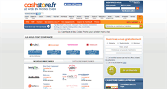 Desktop Screenshot of cashstore.fr
